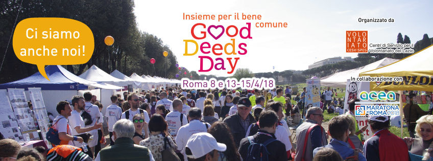 Comma 22 partecipa alla Fun Run – Stracittadina di Roma domenica 8 aprile 2018