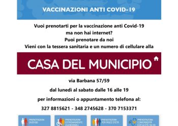 Campagna vaccinazioni anti COVID-19: a Roma l’associazione Comma 22 offre assistenza ai cittadini per la prenotazione